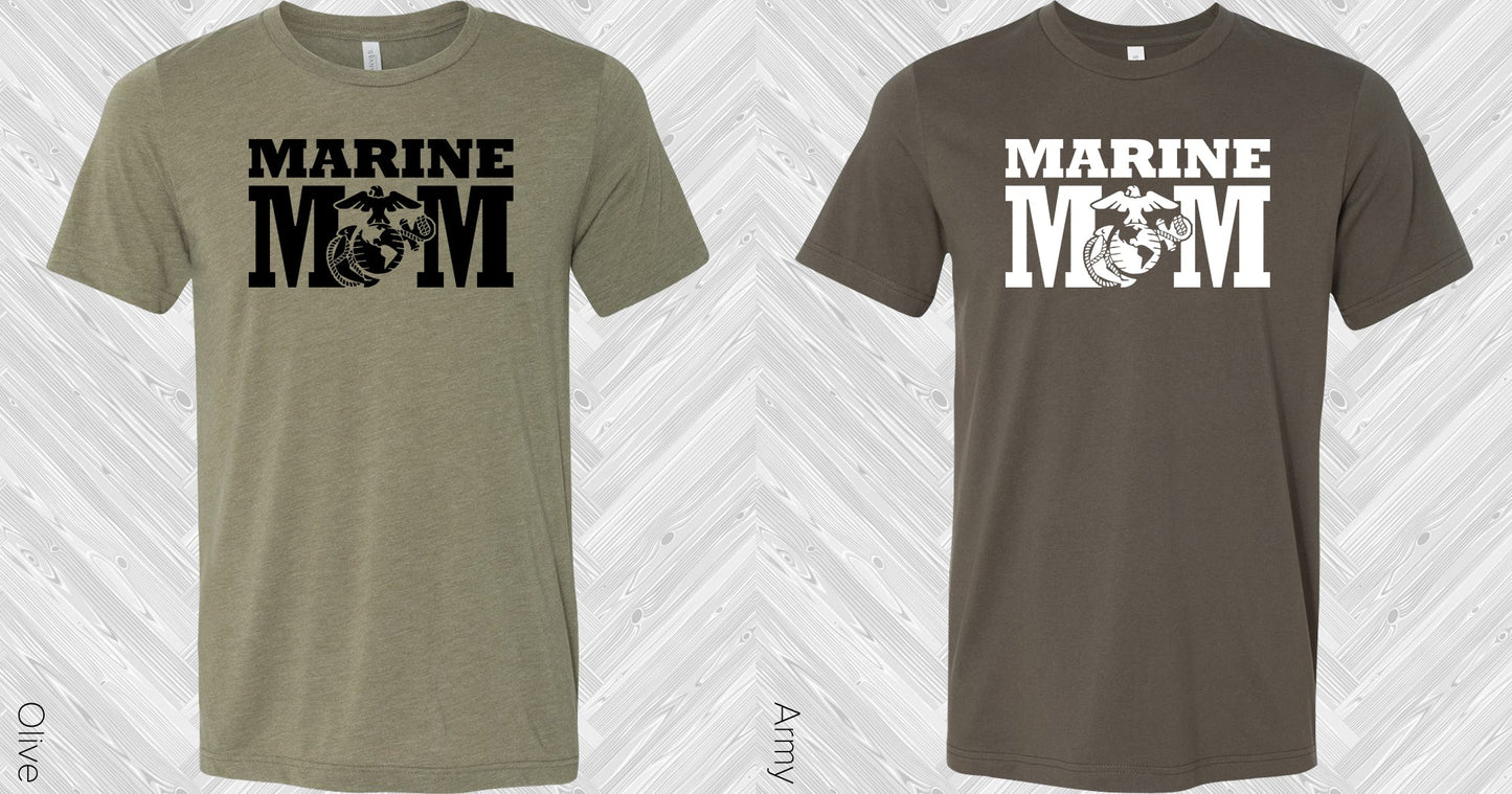 Marine Mom Graphic Tee Graphic Tee