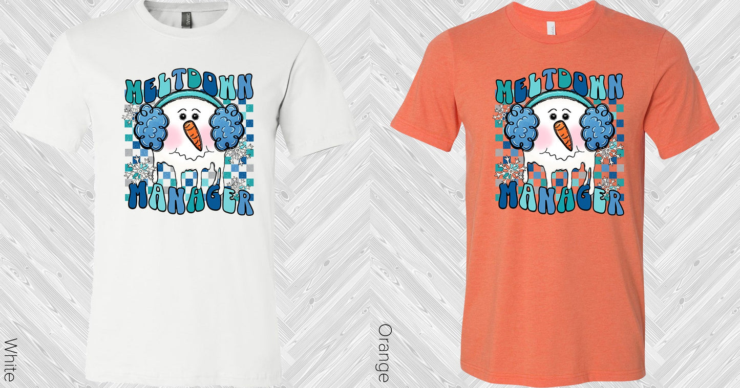 Meltdown Manager Graphic Tee Graphic Tee