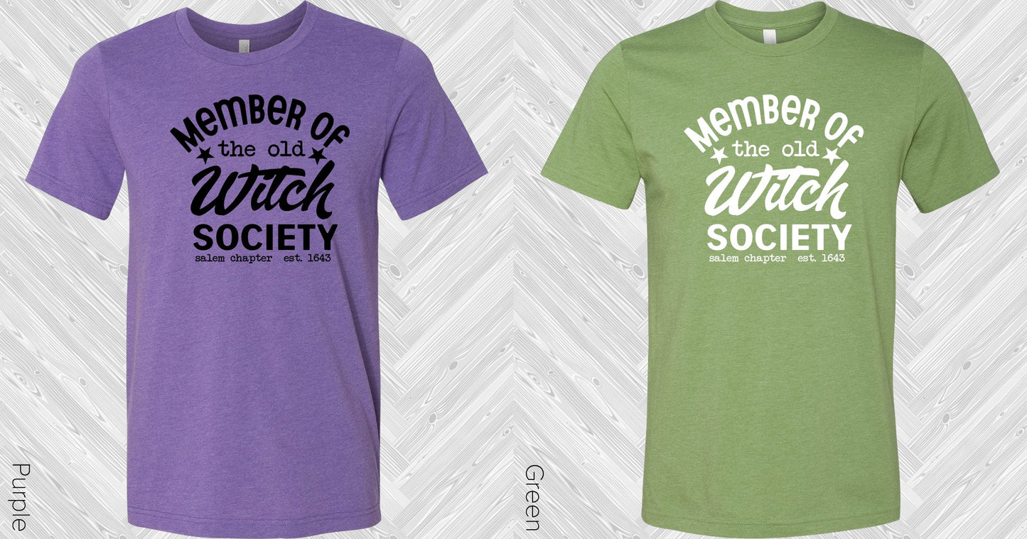 Member Of The Old Witch Society Graphic Tee Graphic Tee