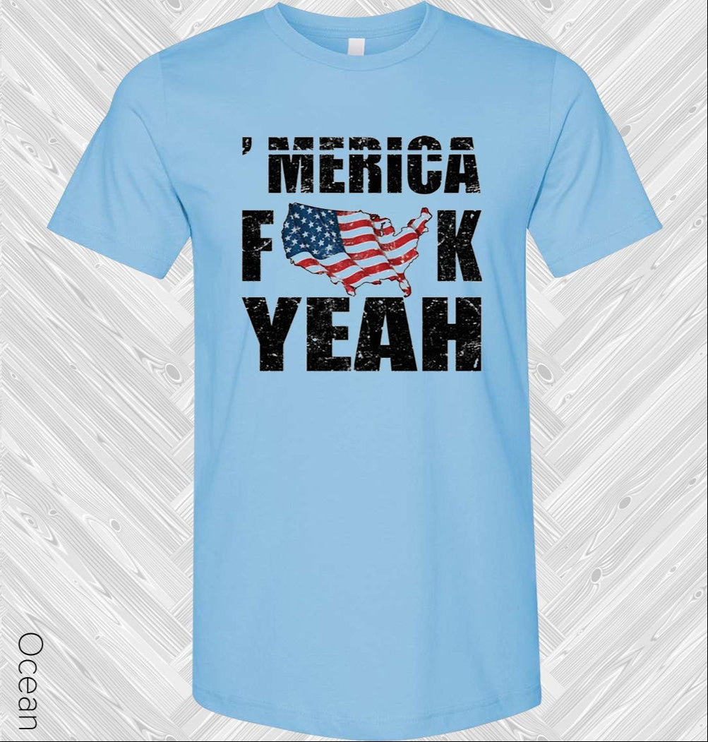 Merica F*** Yeah Graphic Tee Graphic Tee