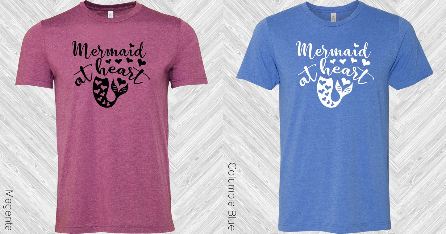 Mermaid At Heart Graphic Tee Graphic Tee