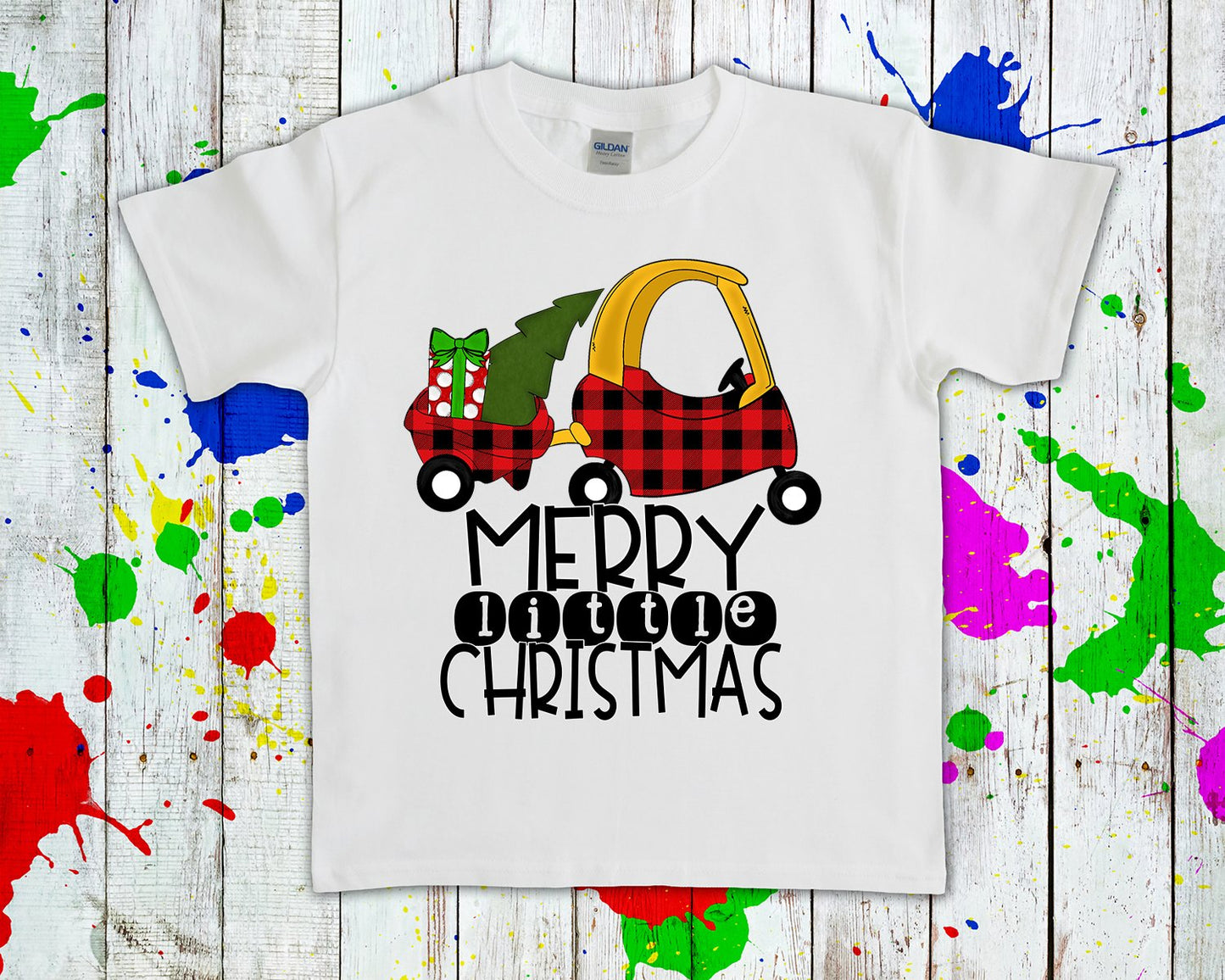 Merry Little Christmas Graphic Tee Graphic Tee