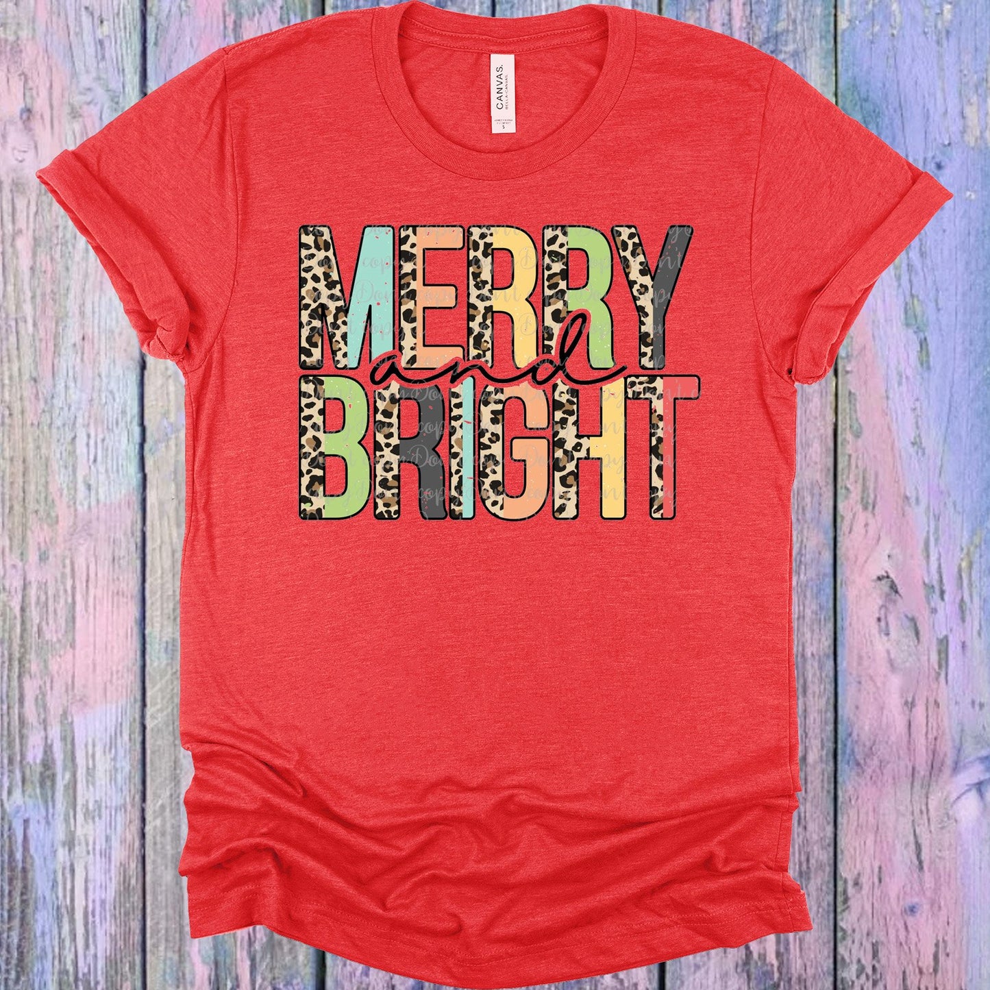 Merry And Bright Graphic Tee Graphic Tee