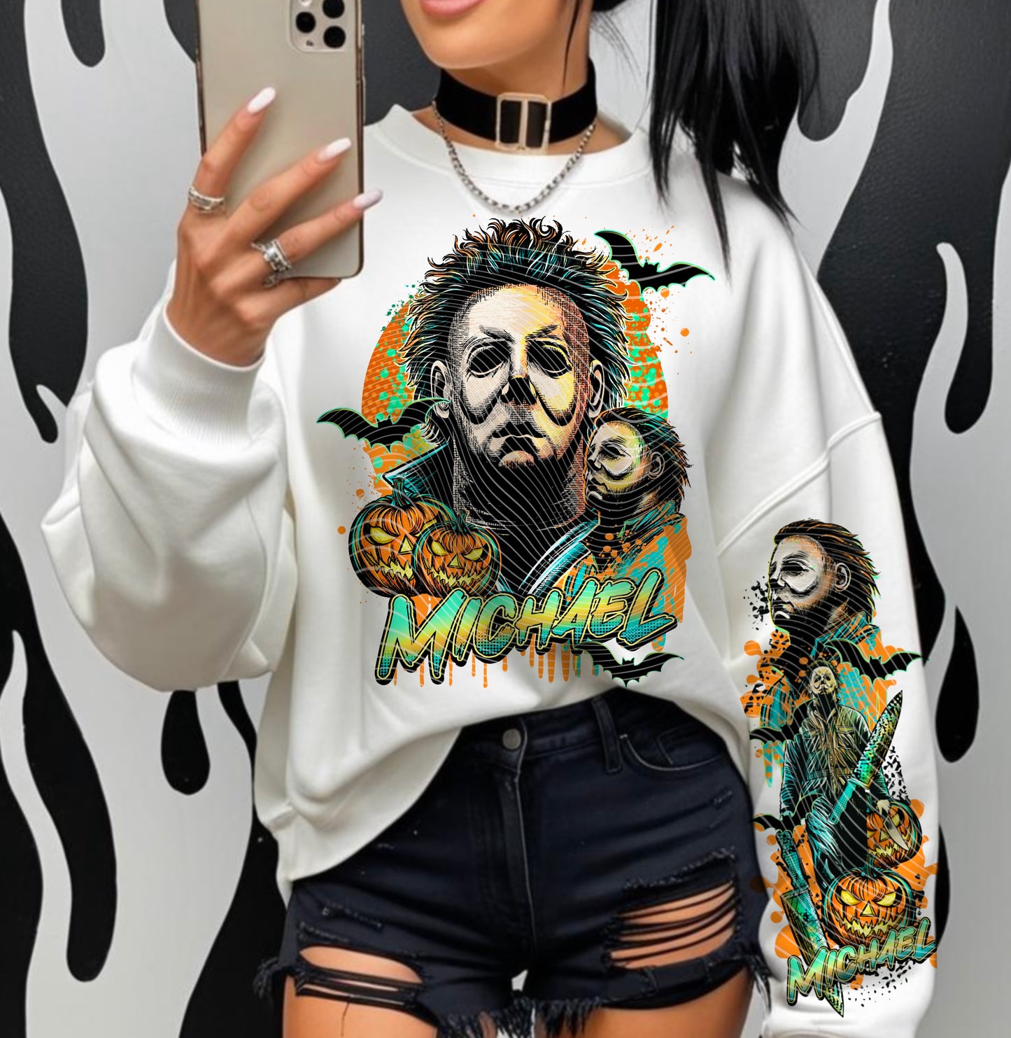 Michael Slice and Dice Graphic Tee