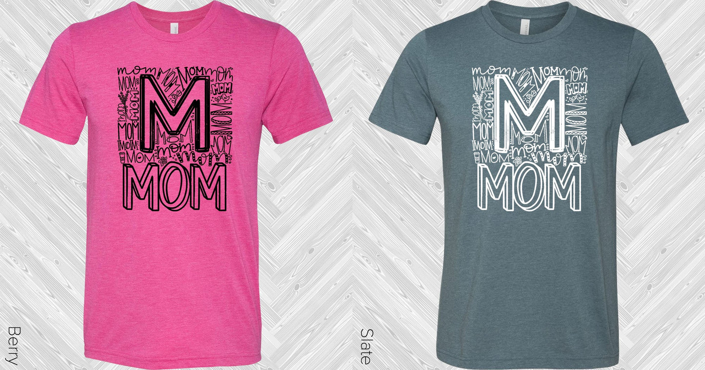 Mom Subway Art Graphic Tee Graphic Tee