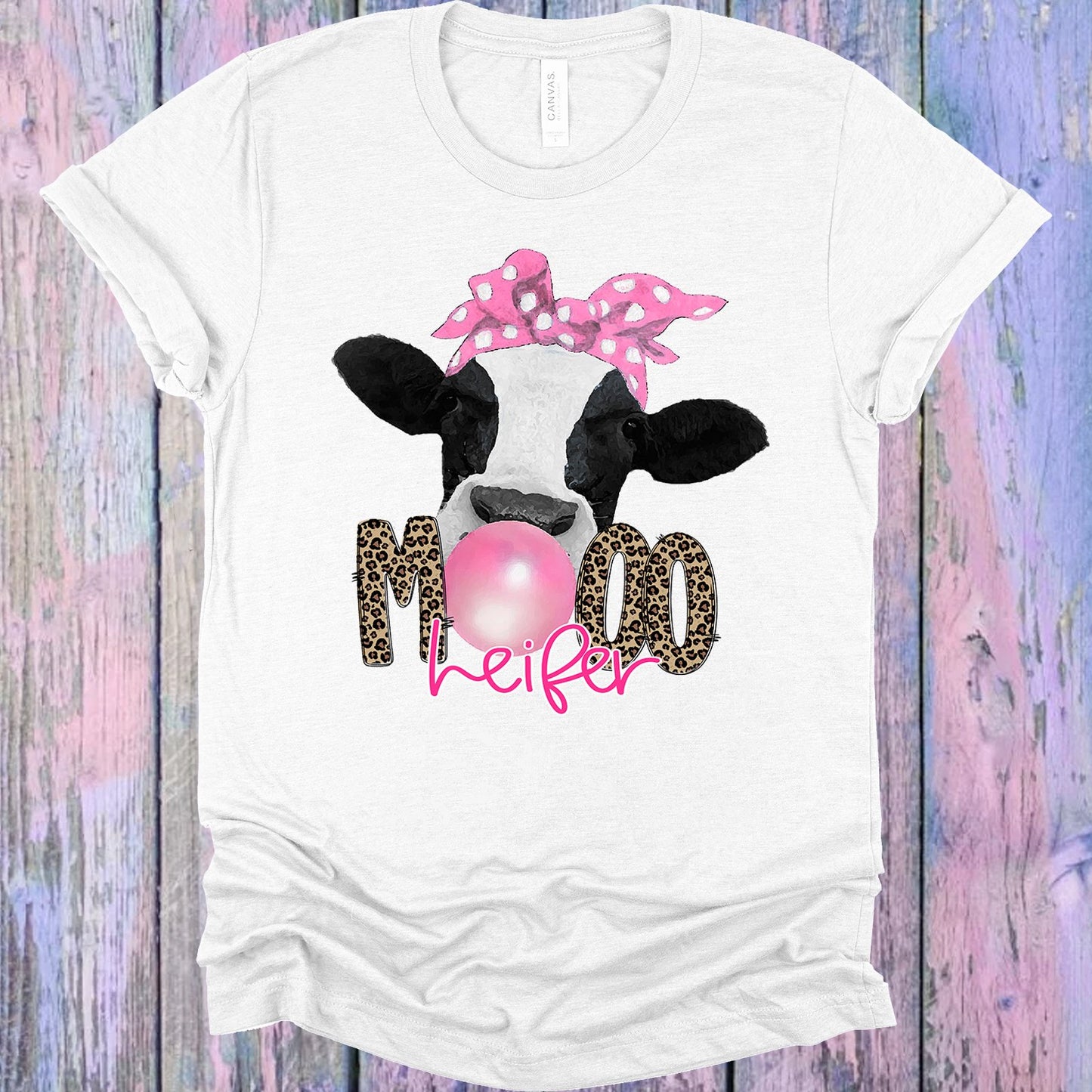 Mooo Heifer Graphic Tee Graphic Tee
