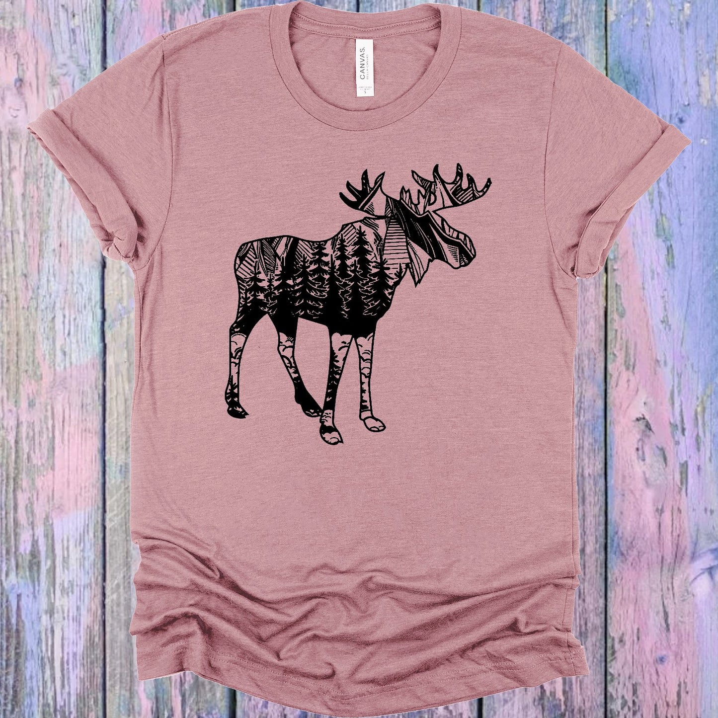 Moose Mandala Graphic Tee Graphic Tee