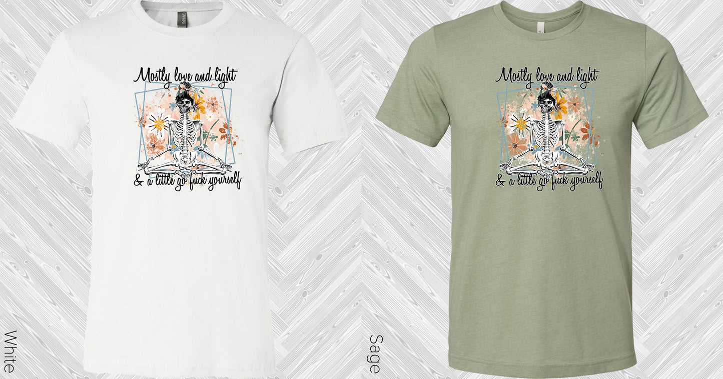 Mostly Love And Light Graphic Tee Graphic Tee