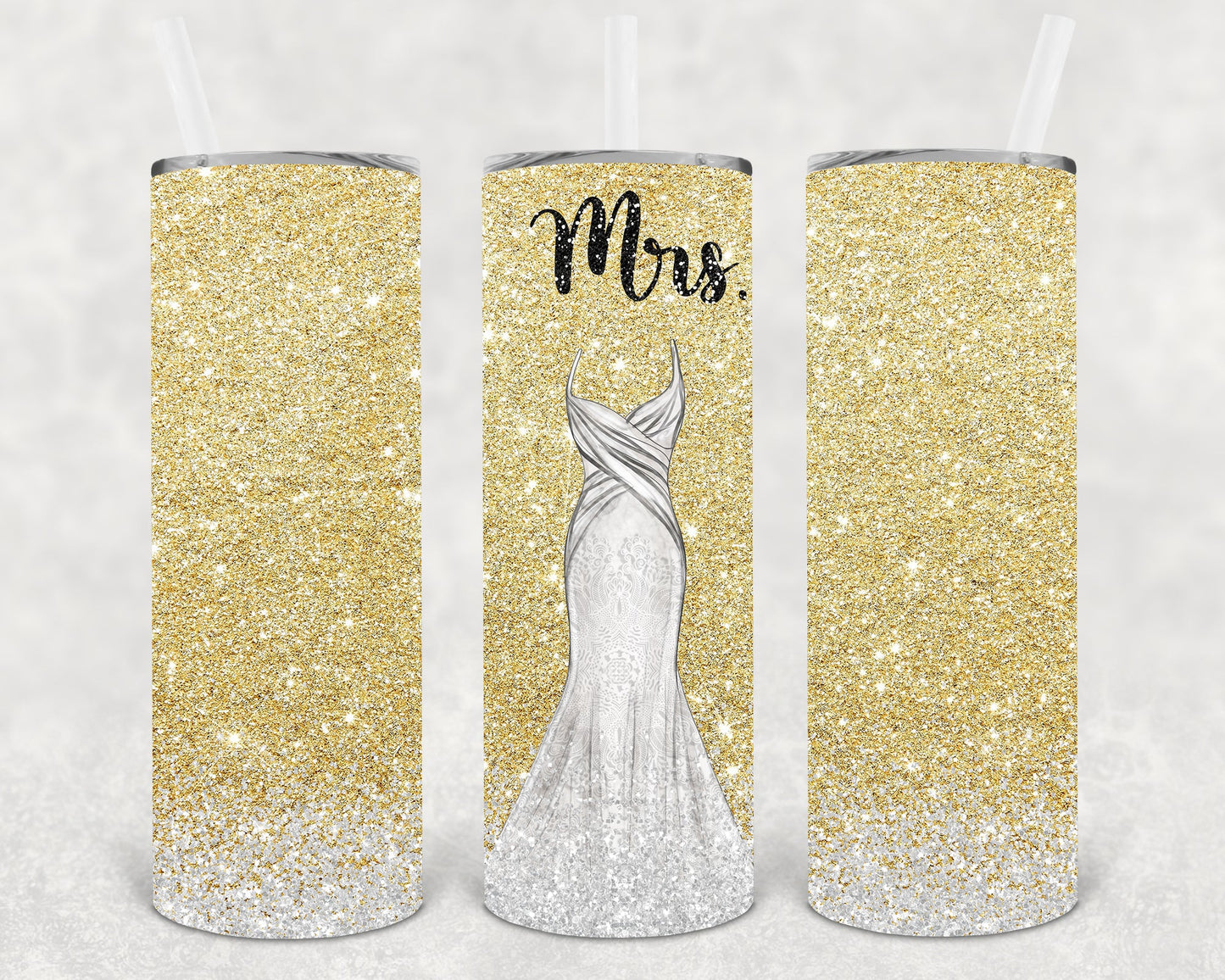 Mrs 20 Oz Skinny Tumbler