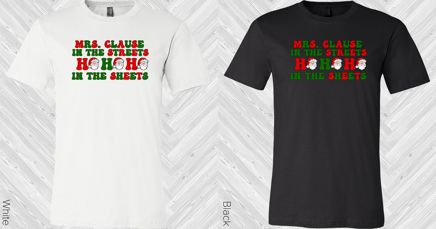 Mrs Clause In The Streets Graphic Tee Graphic Tee