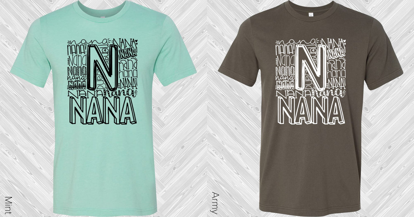 Nana Subway Art Graphic Tee Graphic Tee