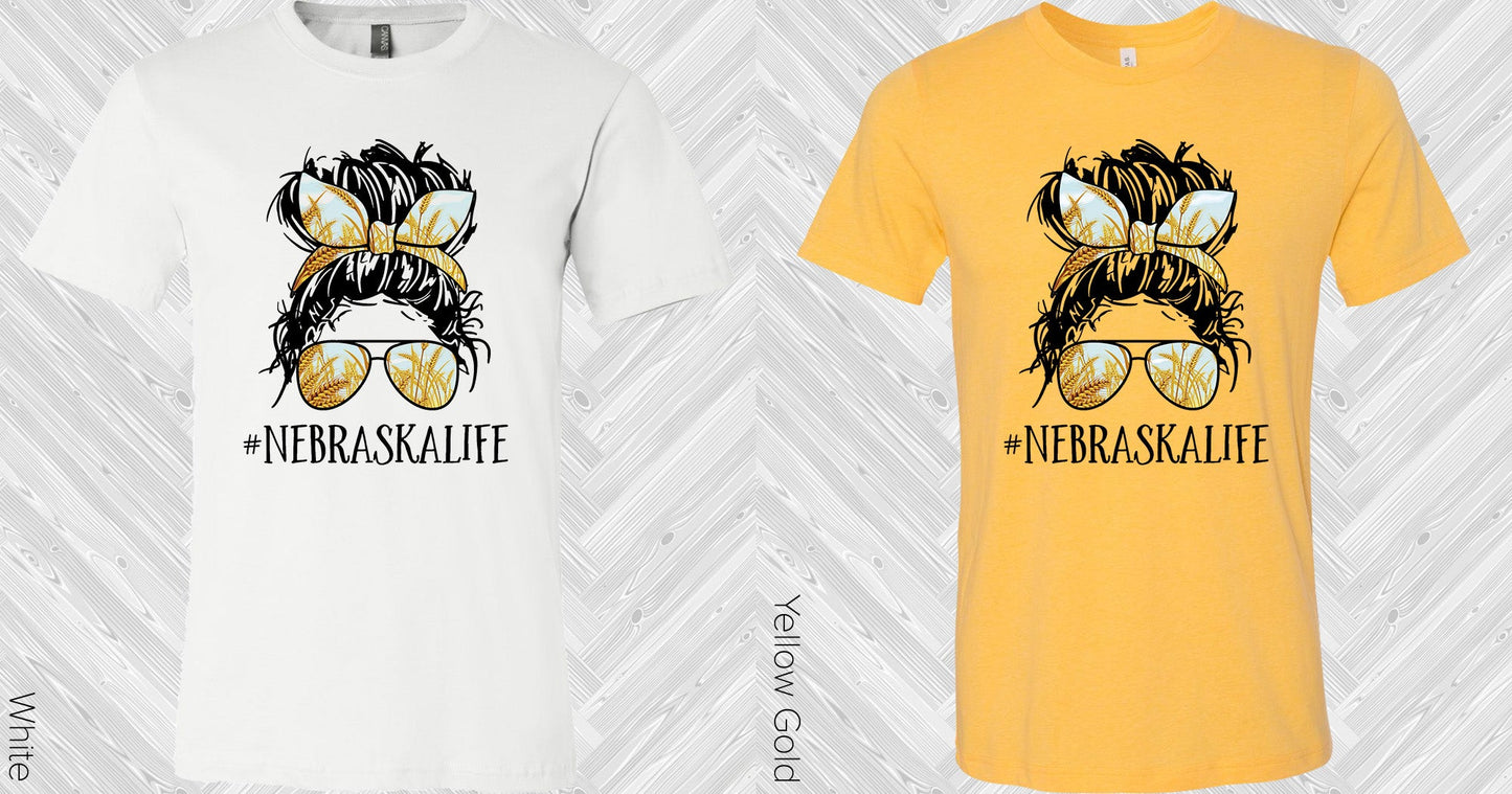 Nebraska Life #nebraskalife Graphic Tee Graphic Tee