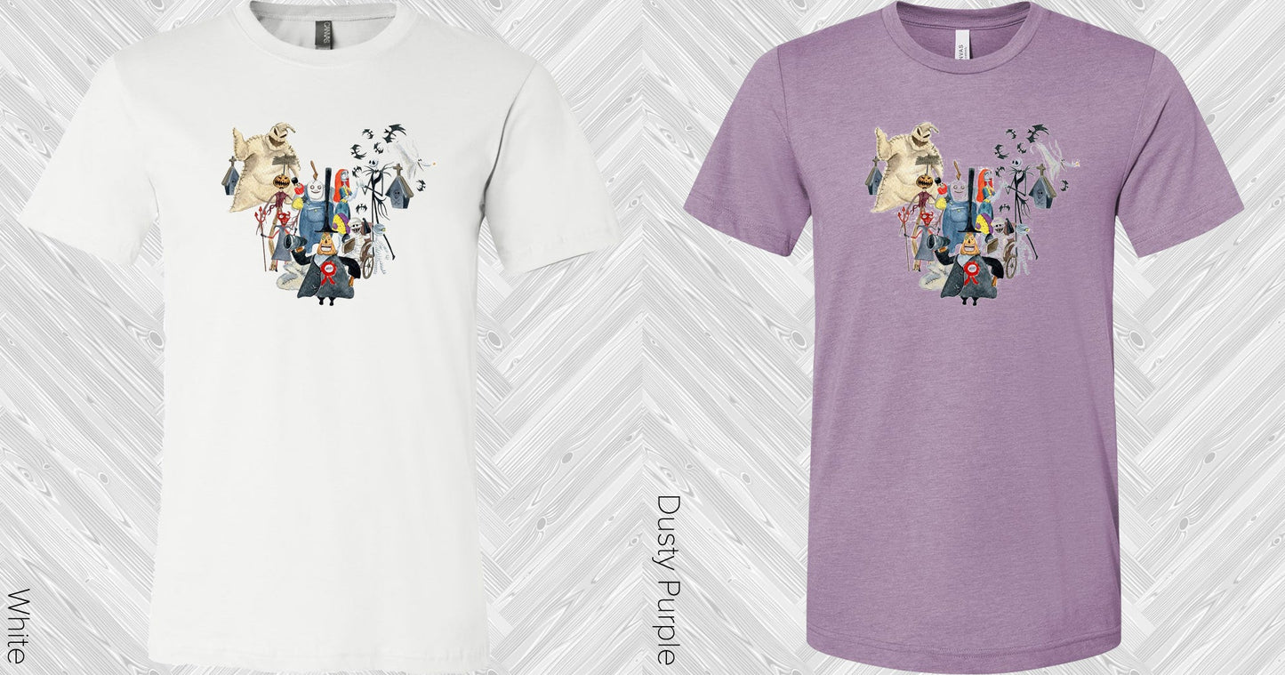 Nightmare Before Christmas Graphic Tee Graphic Tee