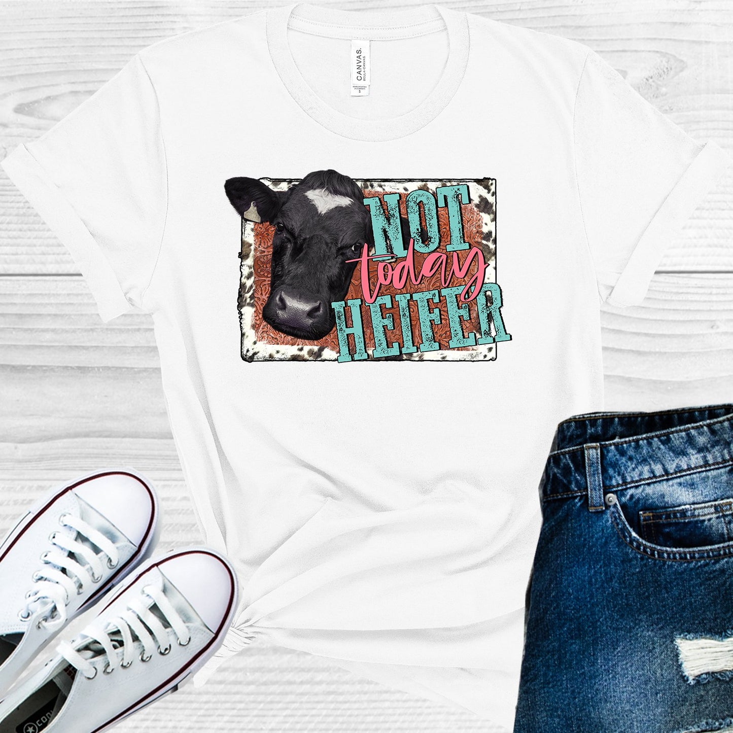 Not Today Heifer Graphic Tee Graphic Tee