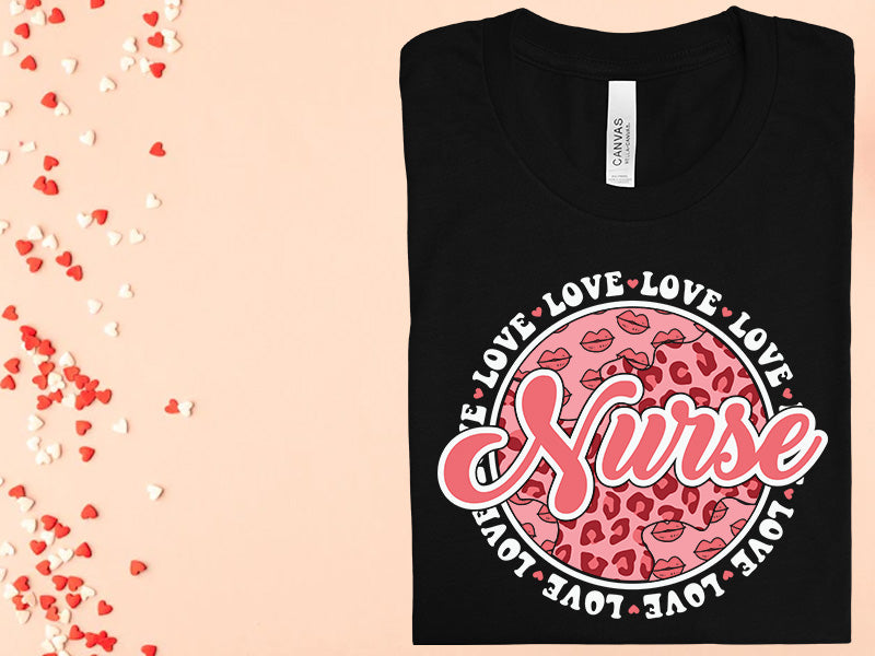 Nurse Love Graphic Tee Graphic Tee