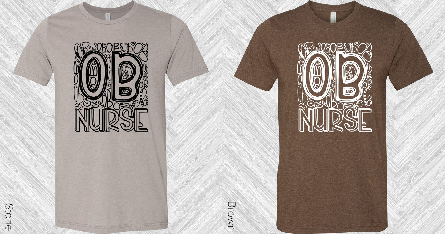 Ob Nurse Subway Art Graphic Tee Graphic Tee