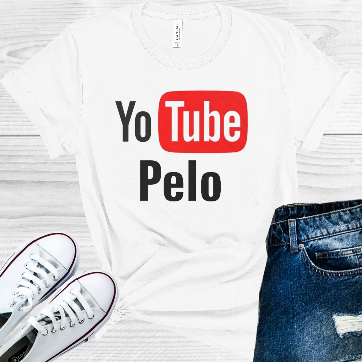 Yo Tube Pelo Graphic Tee Graphic Tee