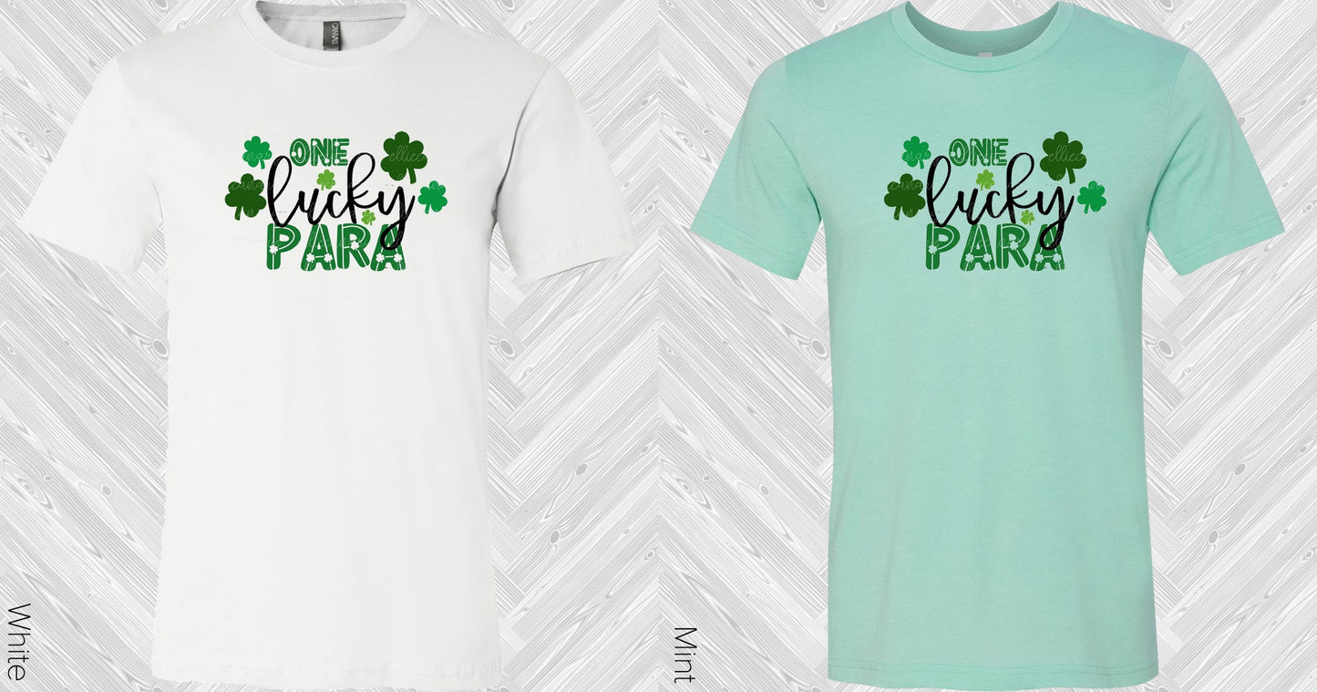 One Lucky Para Graphic Tee Graphic Tee