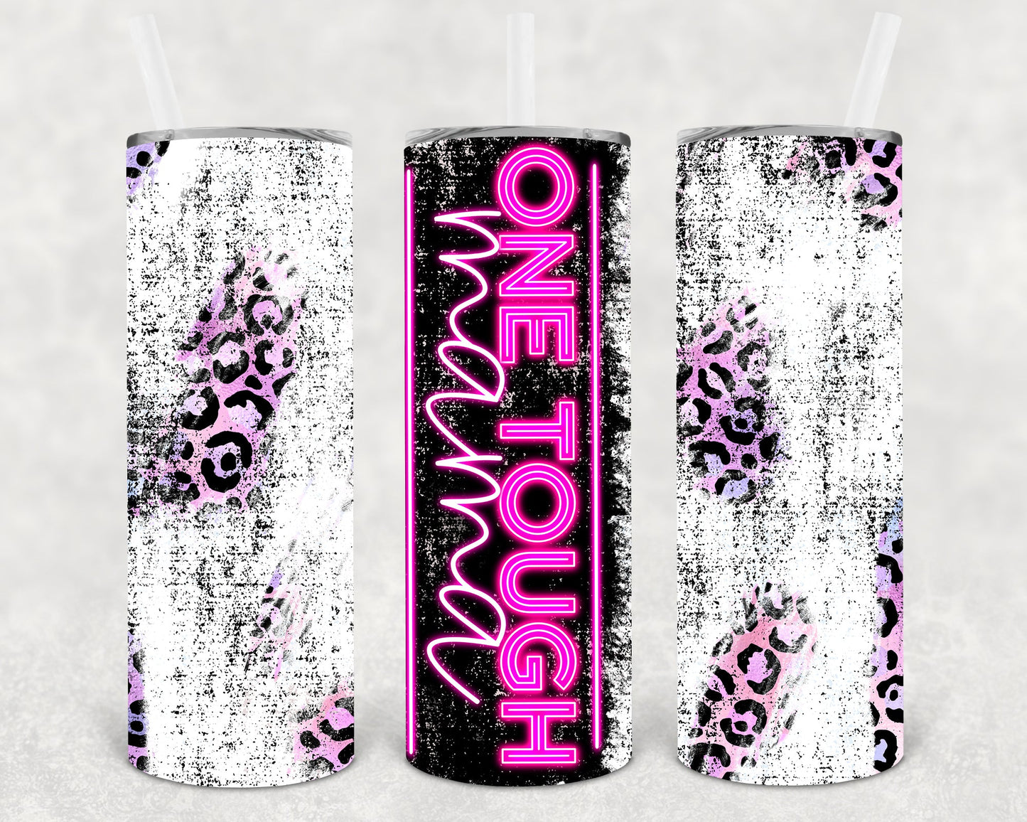 One Tough Mama 20 Oz Skinny Tumbler