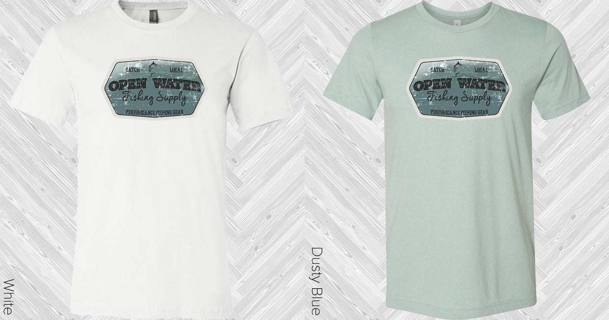 Open Water Fishing Supply Graphic Tee Graphic Tee