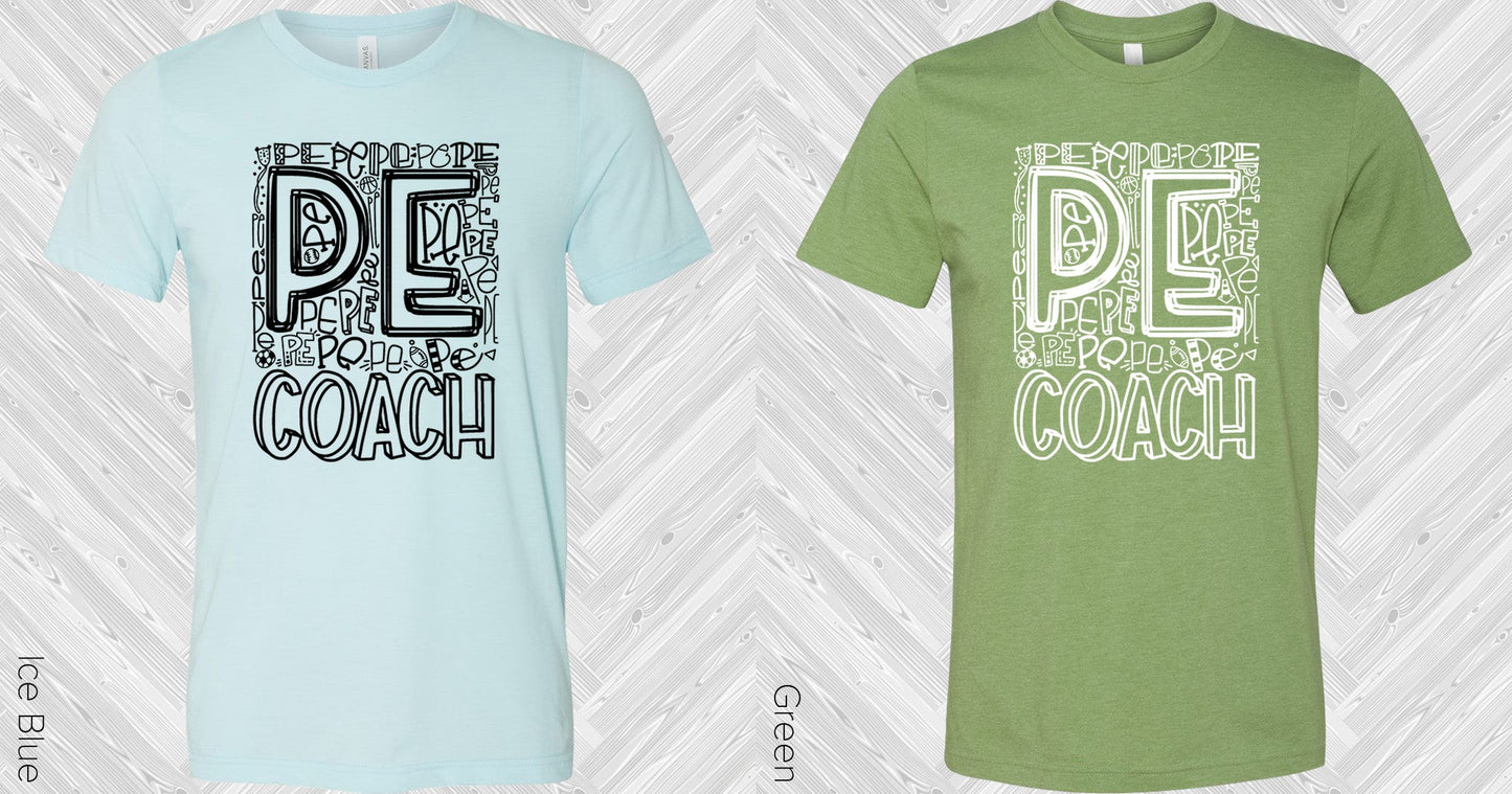 Pe Coach Subway Art Graphic Tee Graphic Tee