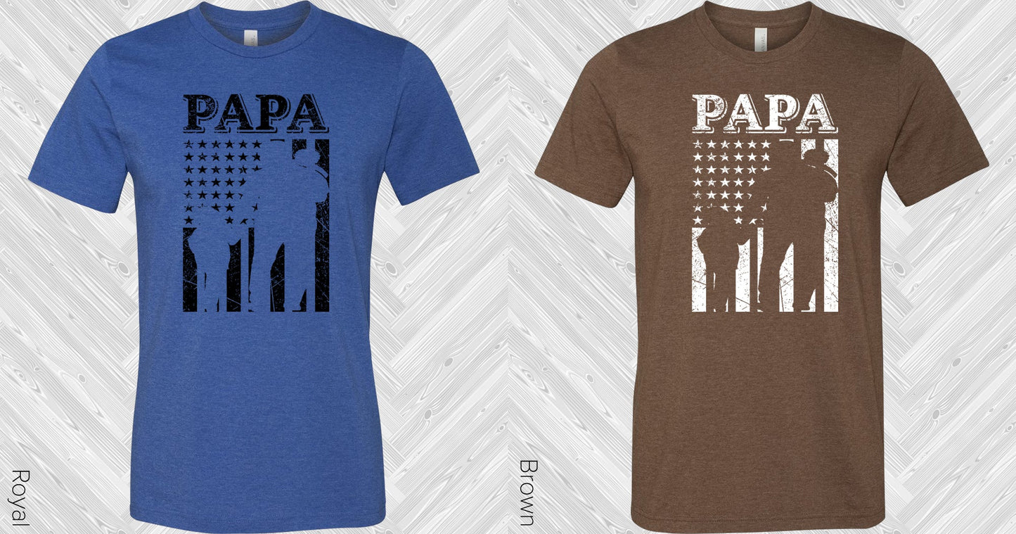 Papa Flag Graphic Tee Graphic Tee