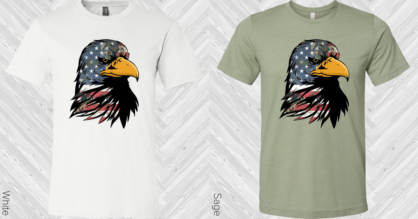 Patriotic Eagle Graphic Tee Graphic Tee