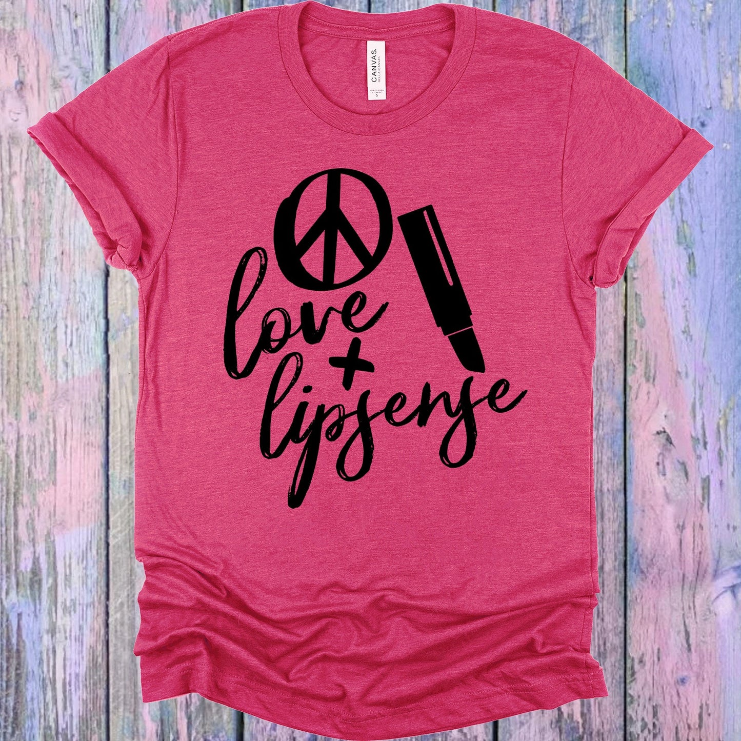 Peace Love Lipsense Graphic Tee Graphic Tee