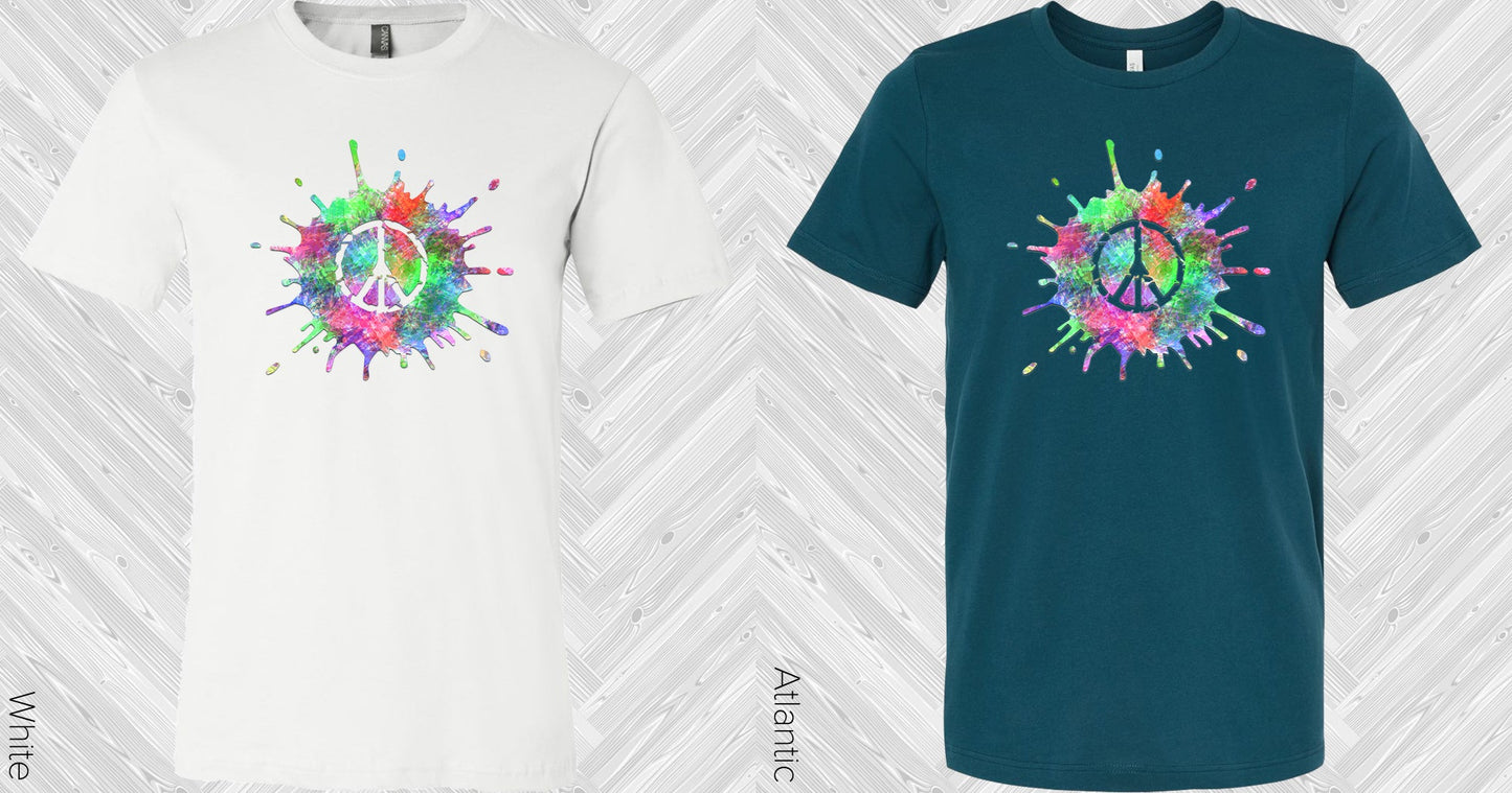 Peace Splash Graphic Tee Graphic Tee