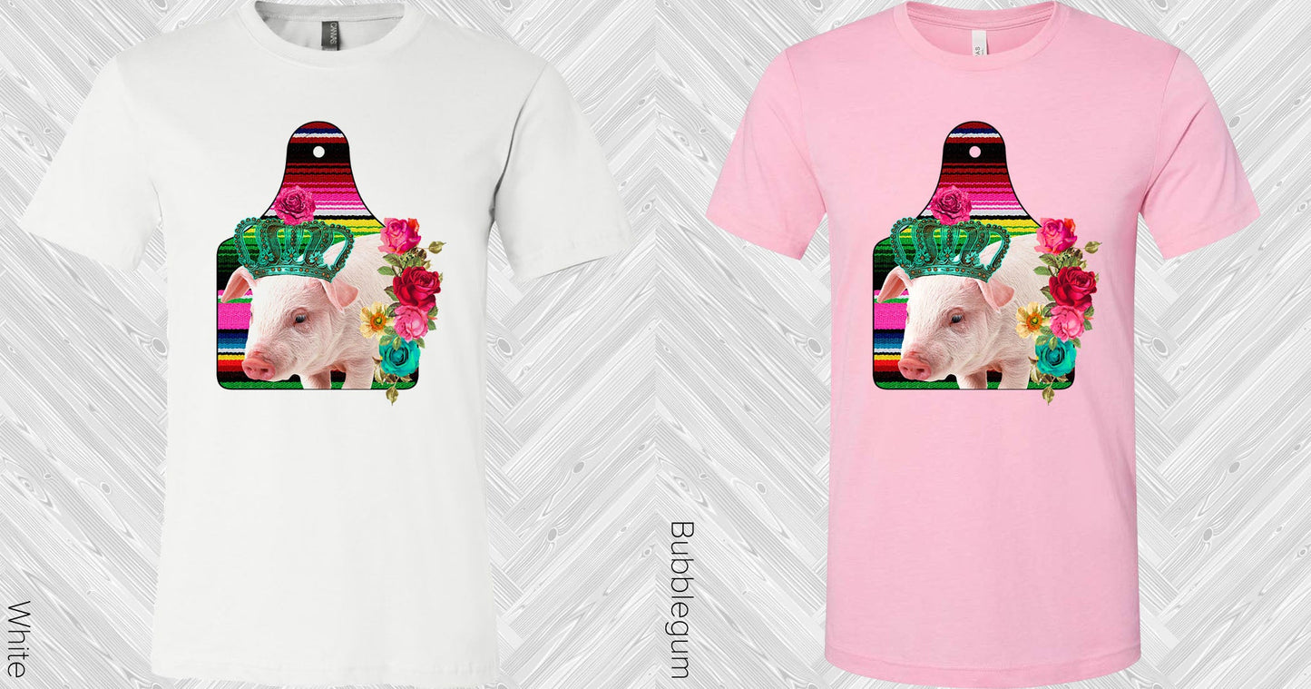 Pig Tag Graphic Tee Graphic Tee