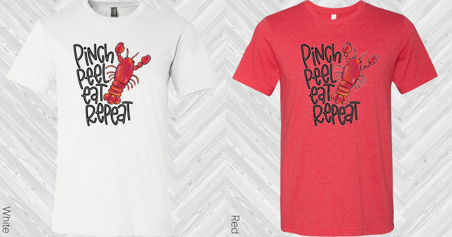 Pinch Peel Eat Repeat Graphic Tee Graphic Tee