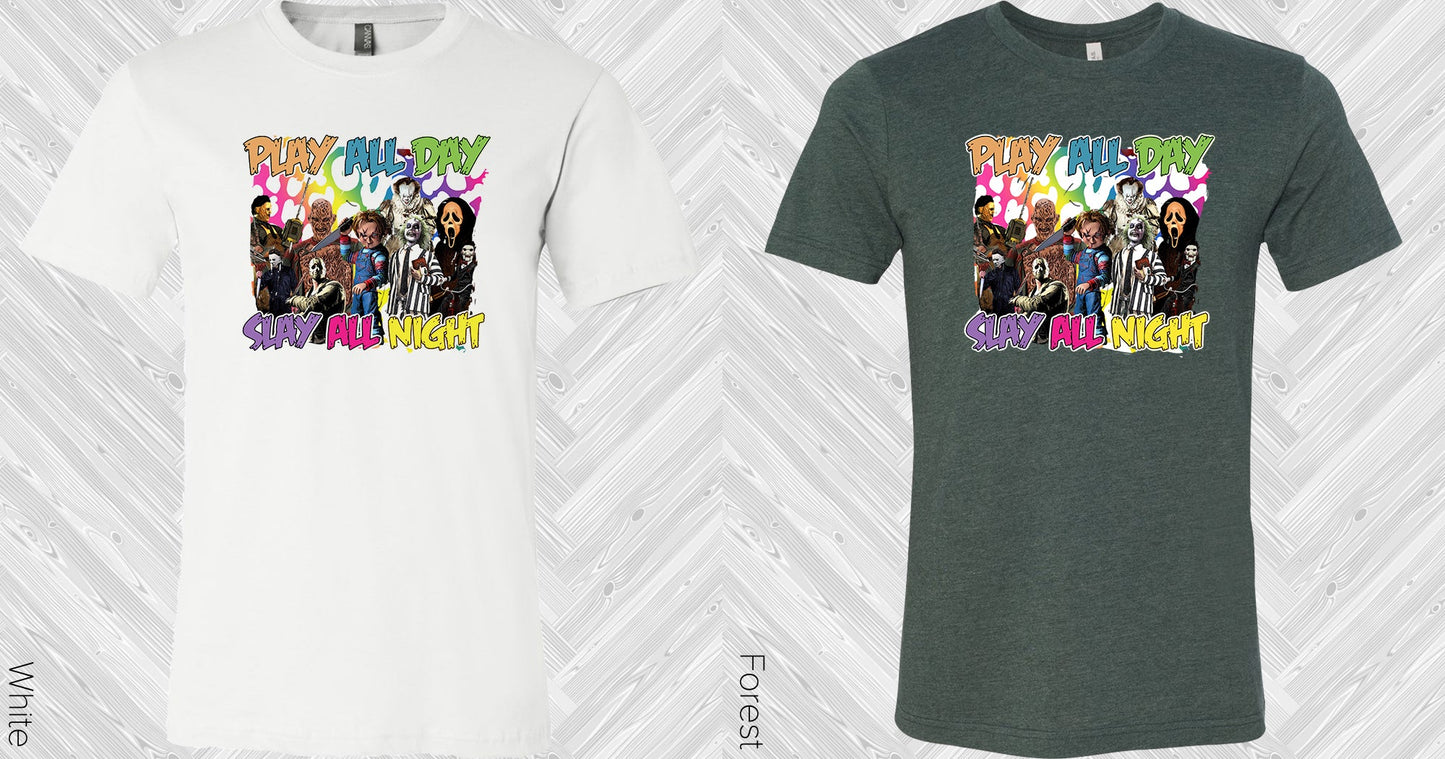 Play All Day Slay Night Graphic Tee Graphic Tee