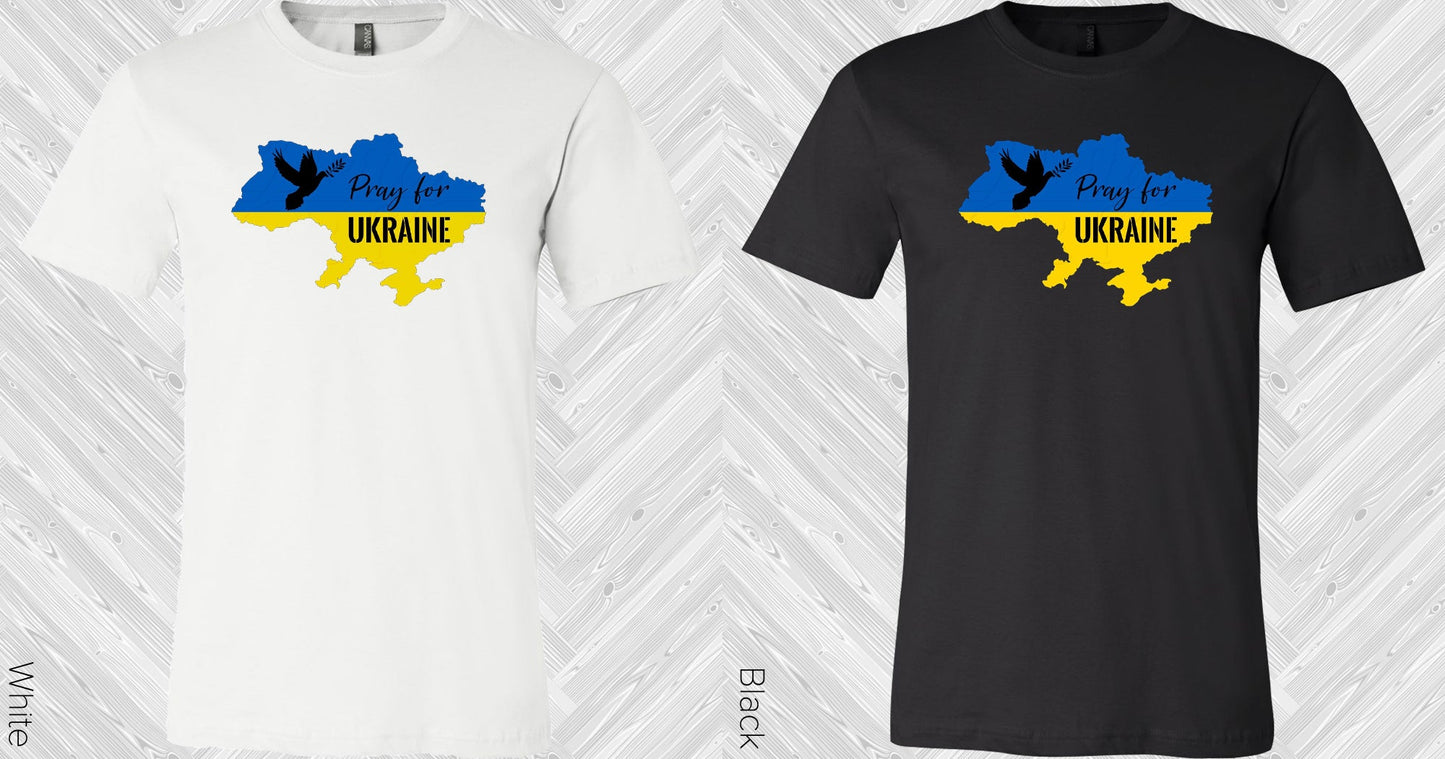 Pray For Ukraine Graphic Tee Graphic Tee