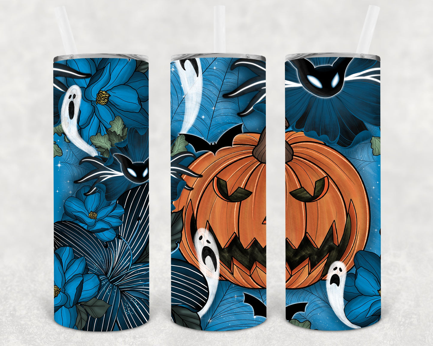 Pumpkin King 20 Oz Skinny Tumbler