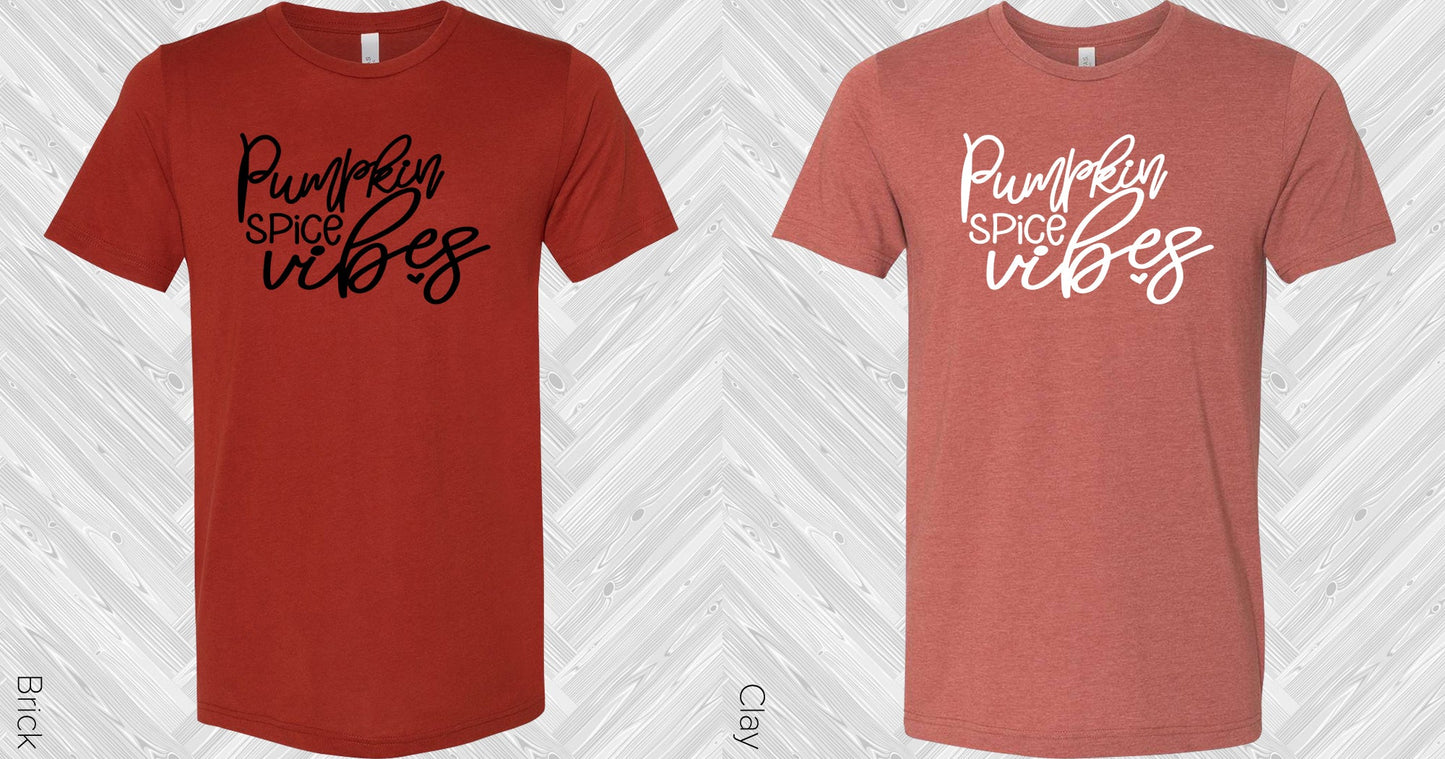 Pumpkin Spice Vibes Graphic Tee Graphic Tee