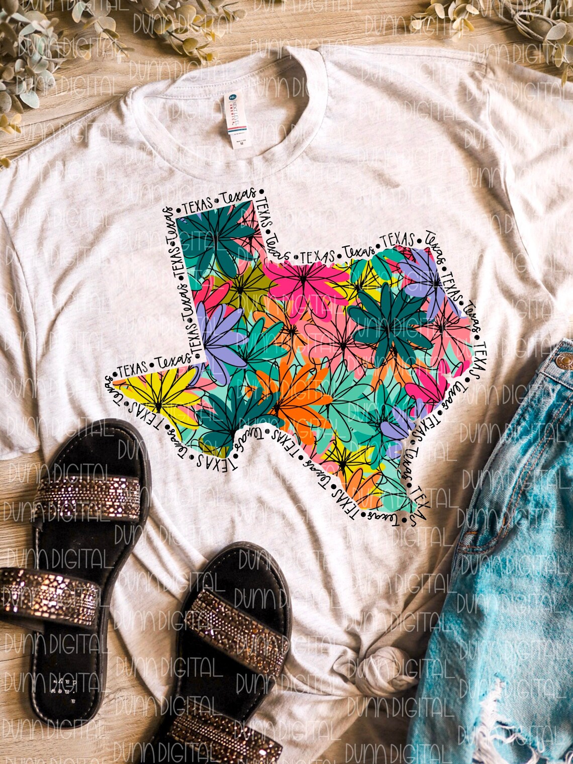 Wildflower Texas Graphic Tee