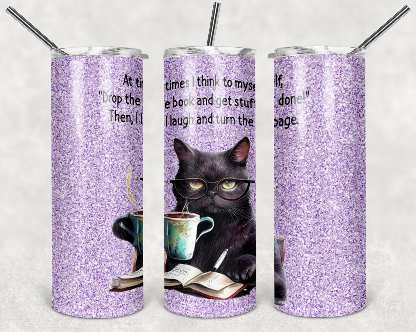 At Times I Think to Myself 20 oz Skinny Tumbler