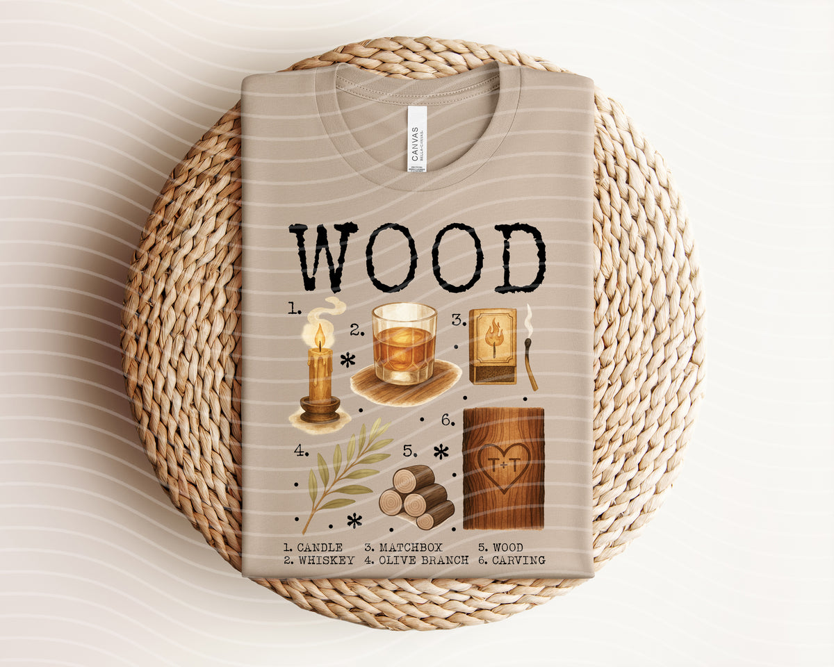 Wood Graphic Tee