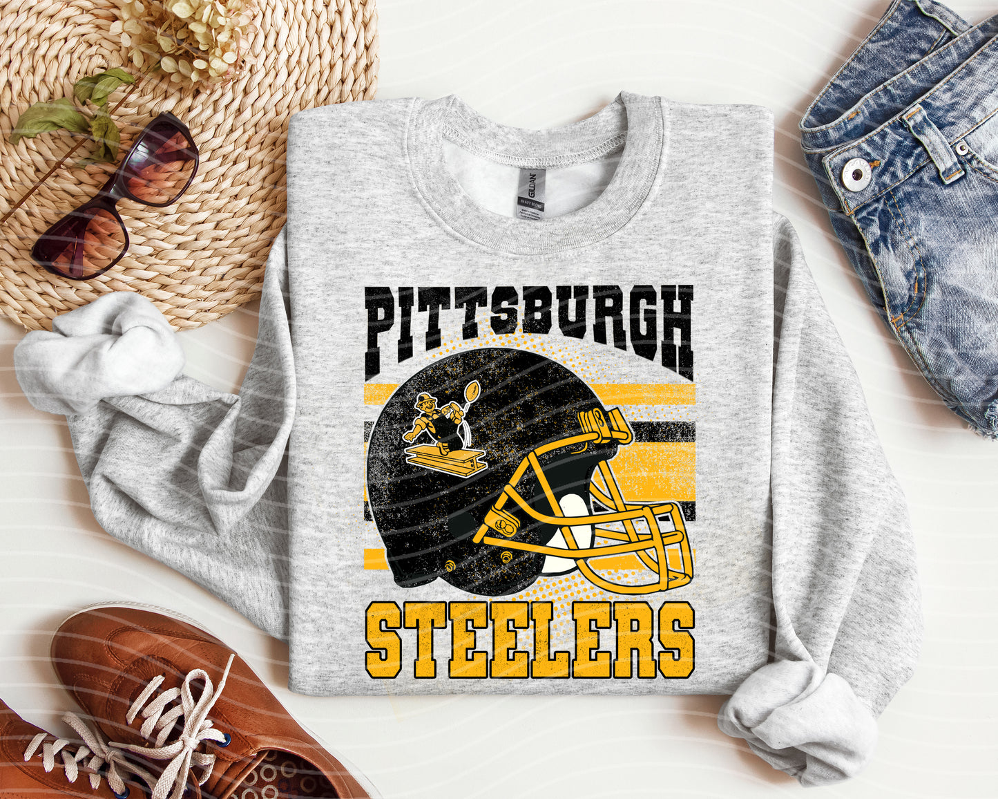 Steelers Retro Graphic Tee