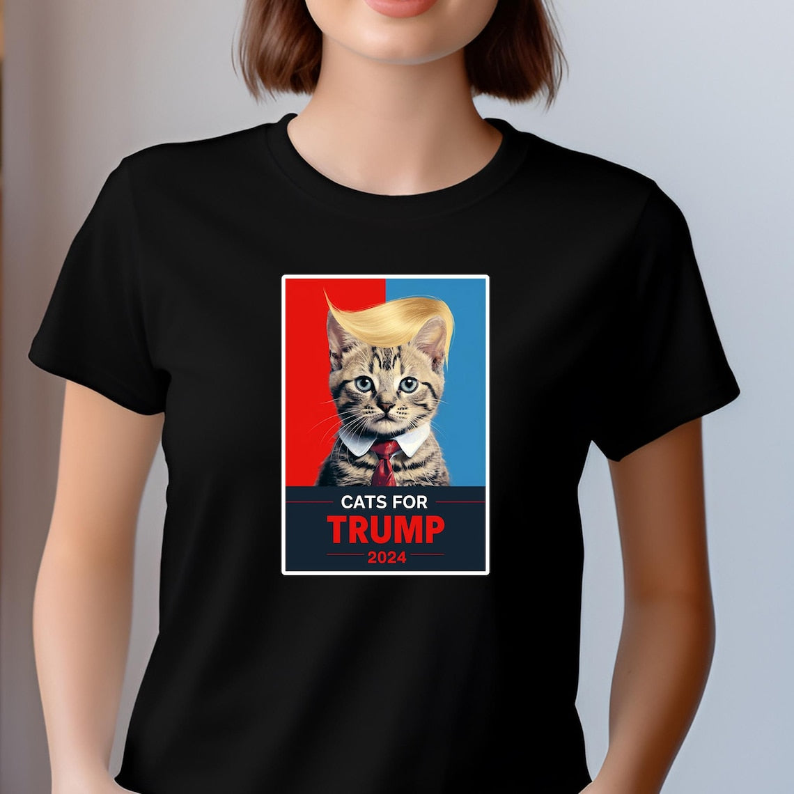 Cats for Trump Graphic Tee