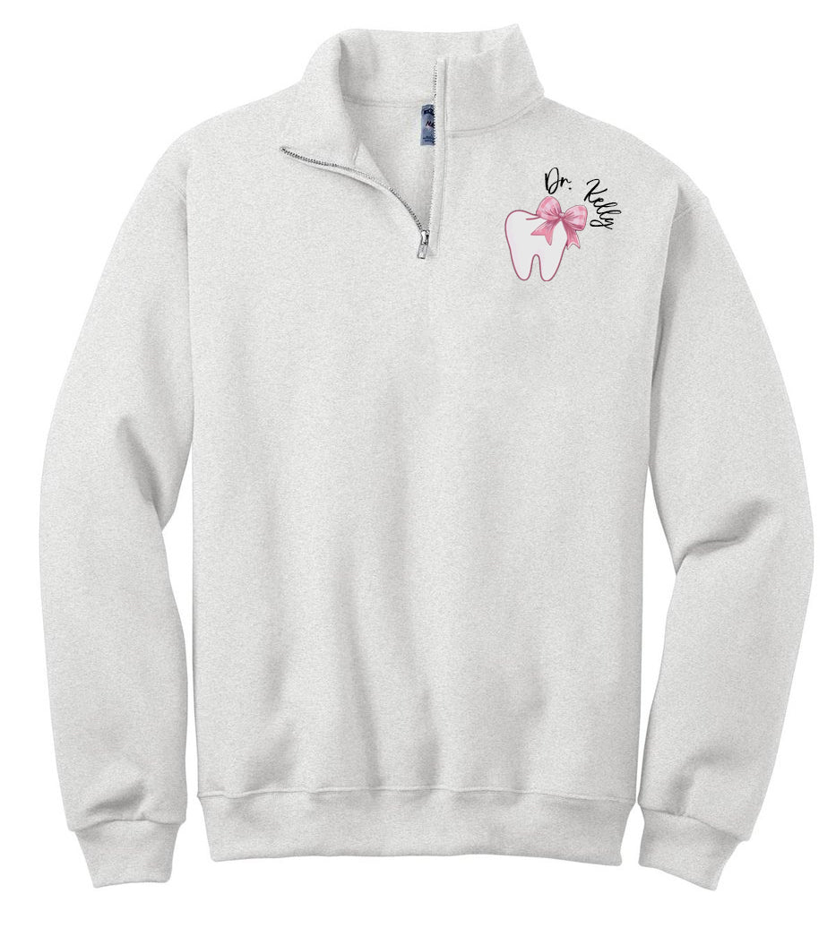 Dental Bow Quarter Zip