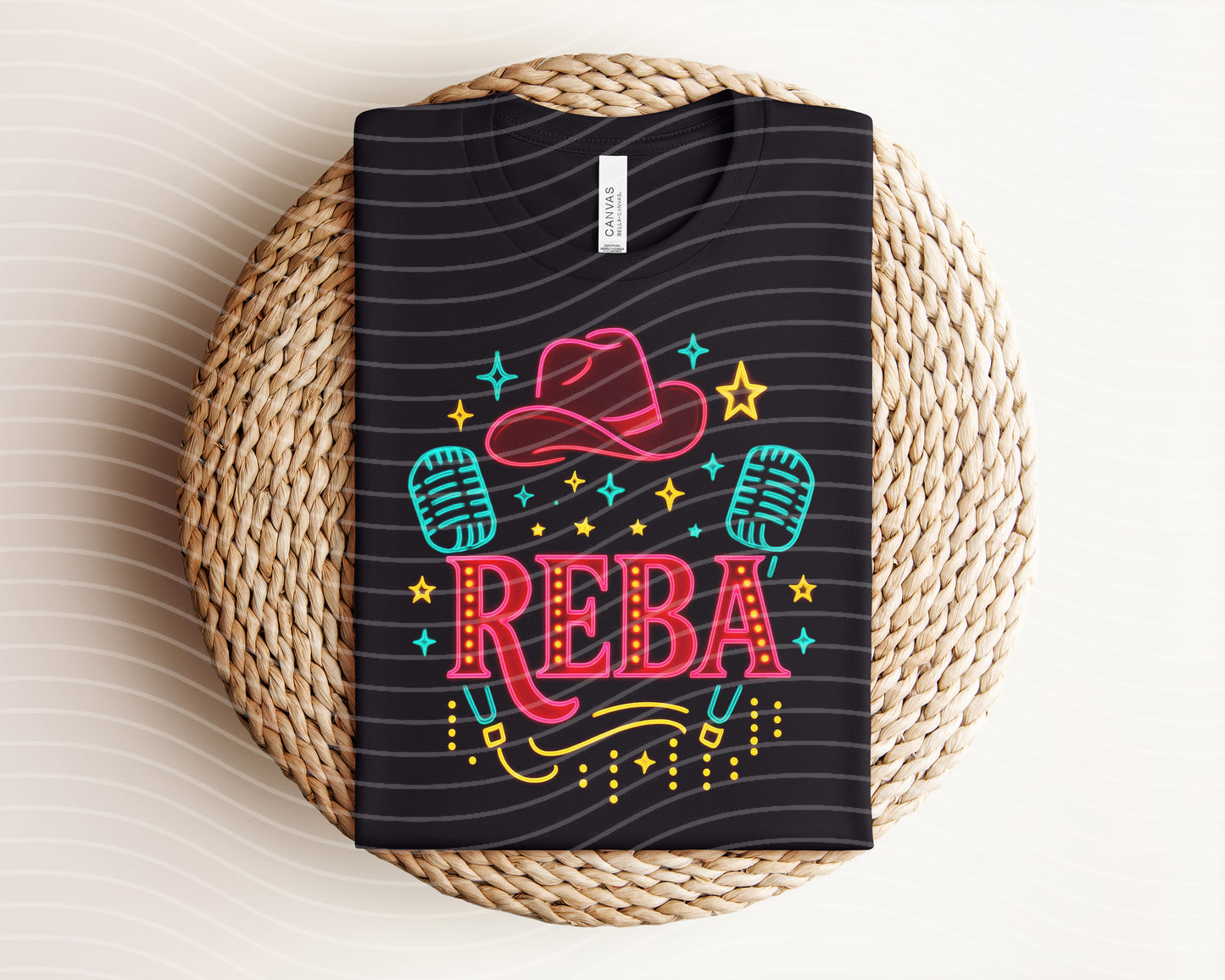Reba Neon Graphic Tee