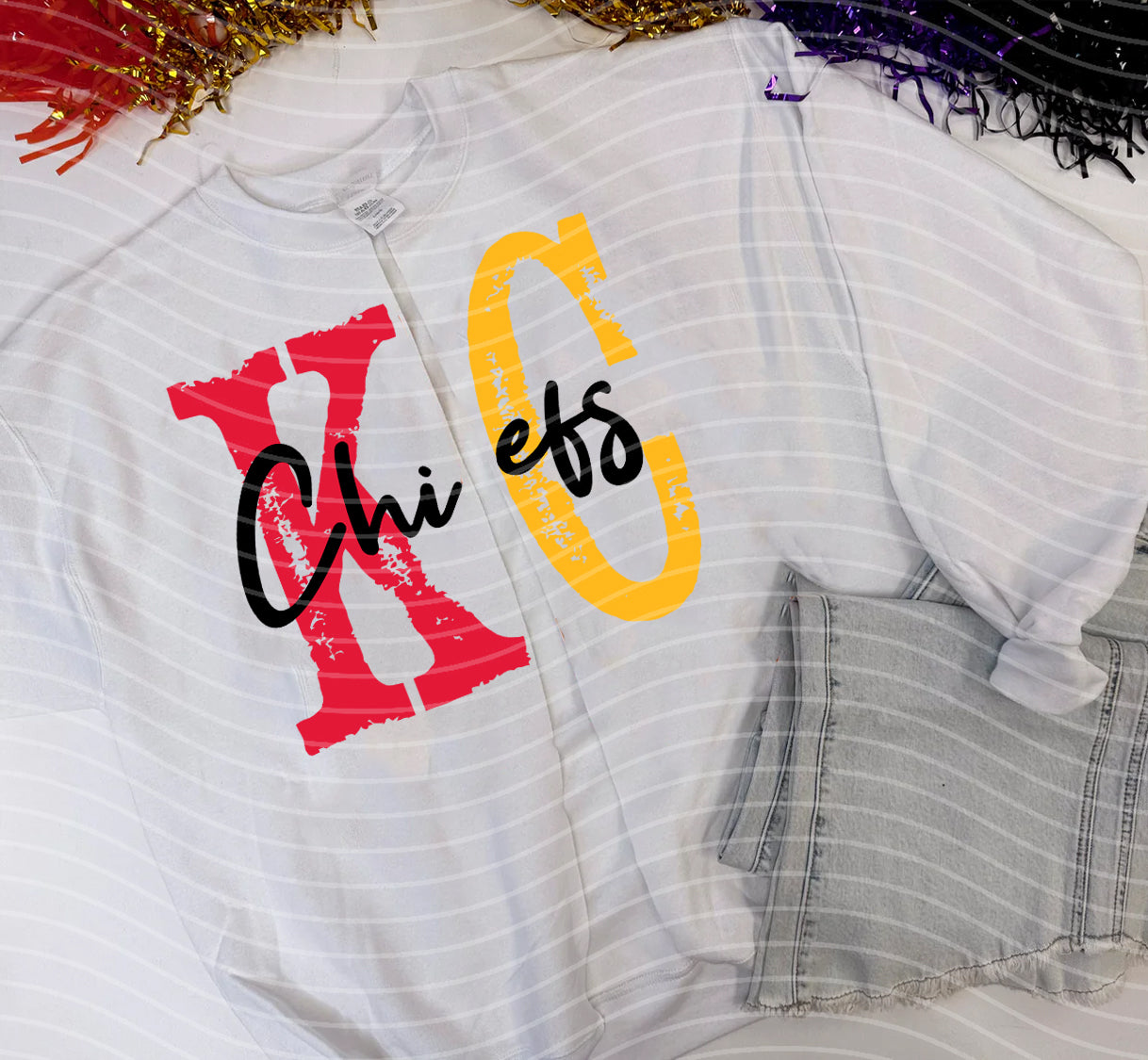 KC Chiefs Split Graphic Tee