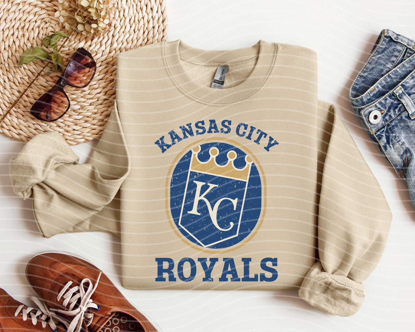 Royals Retro Stamp Graphic Tee