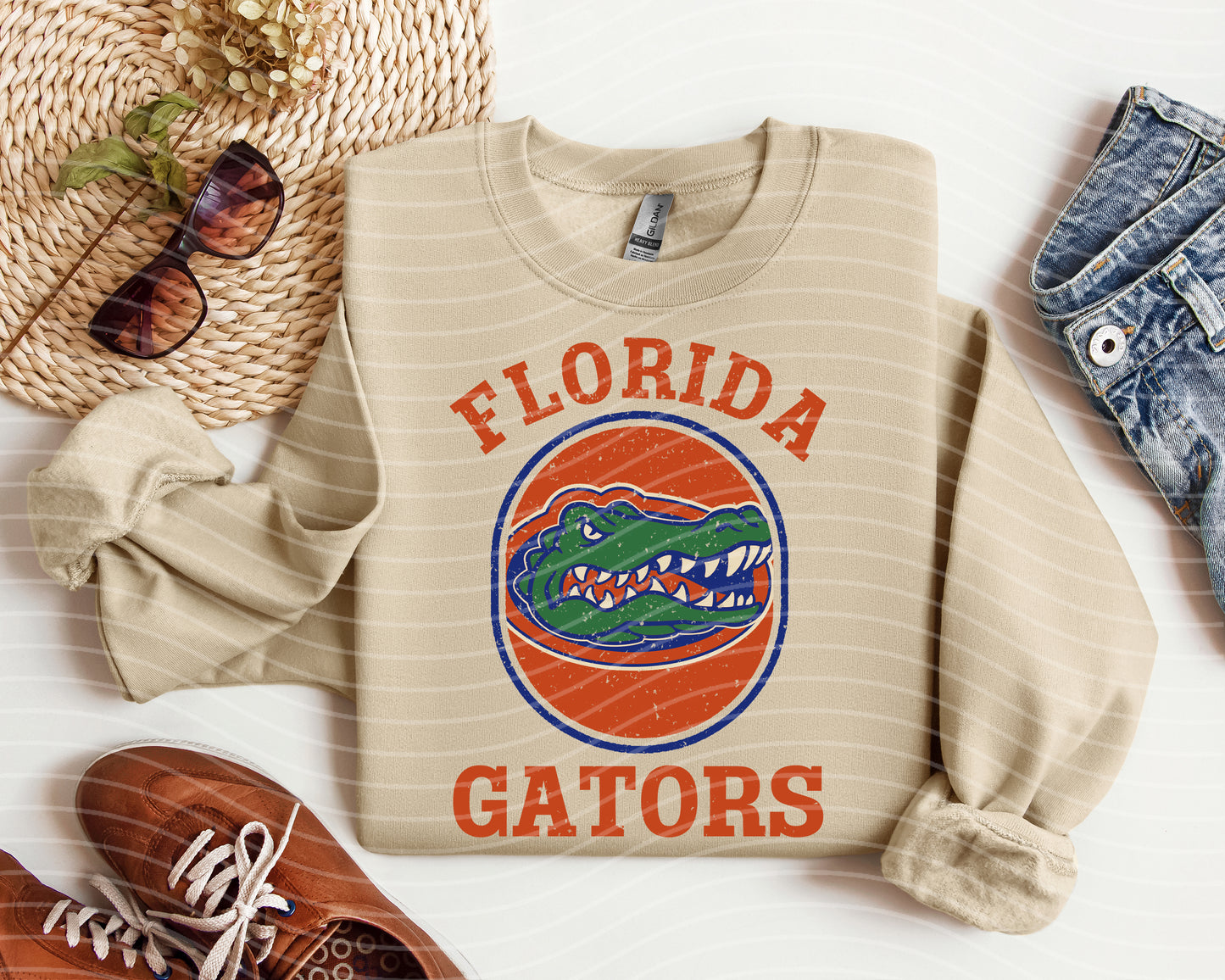 Florida Retro Stamp Graphic Tee