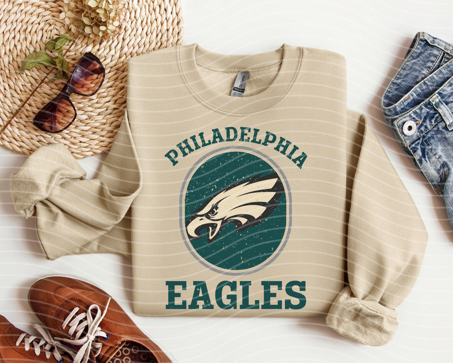 Eagles Retro Stamp Graphic Tee