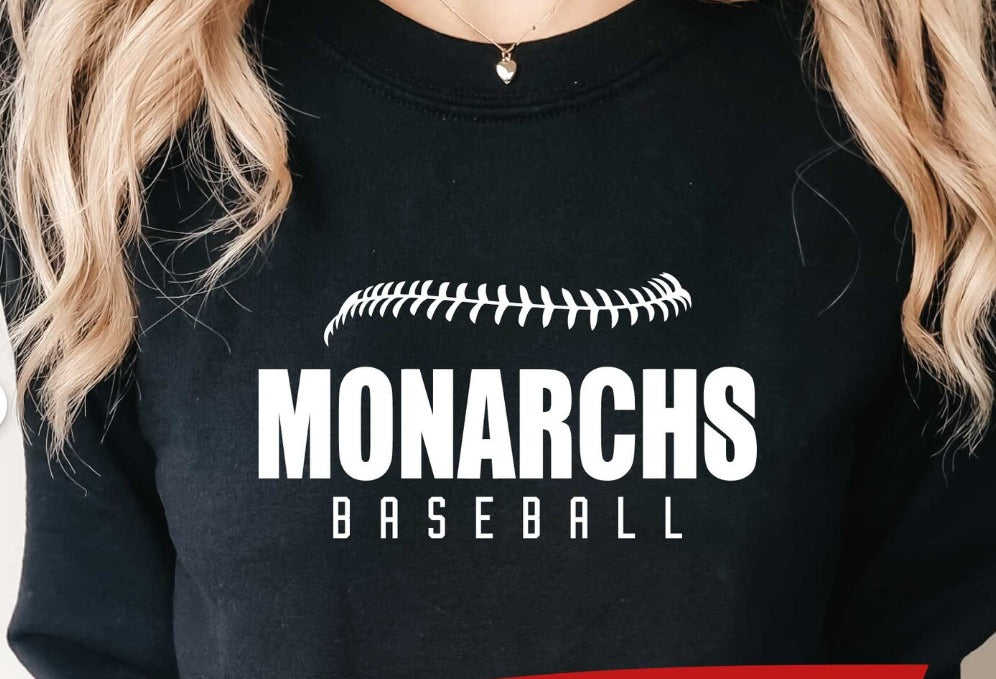 Monarchs Baseball Graphic Tee