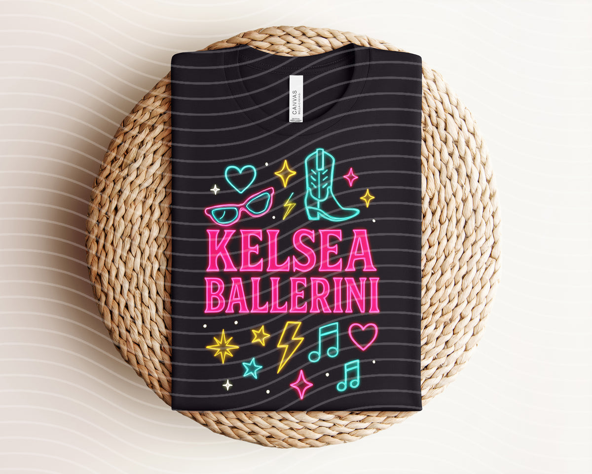 Kelsea Ballerini Neon Graphic Tee