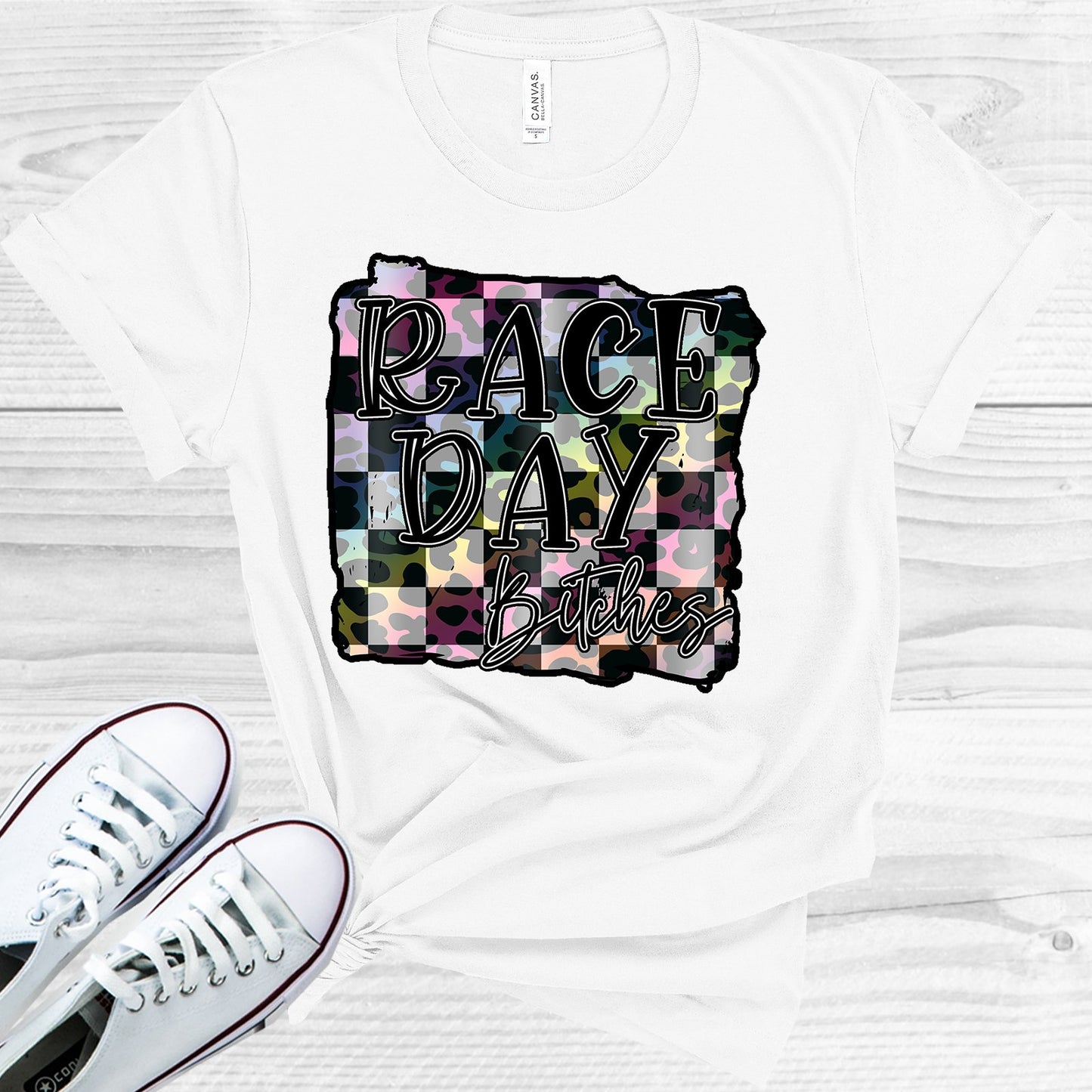 Race Day B****es Graphic Tee Graphic Tee