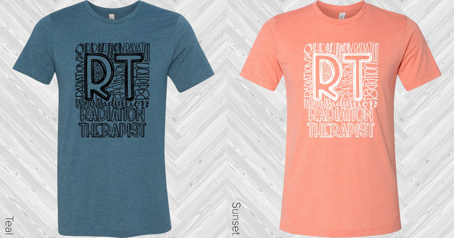 Radiation Therapist Subway Art Graphic Tee Graphic Tee